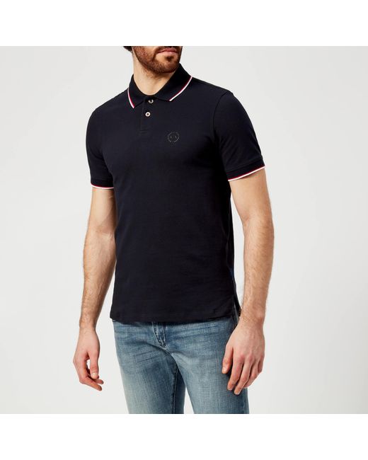 armani exchange mens polo shirts
