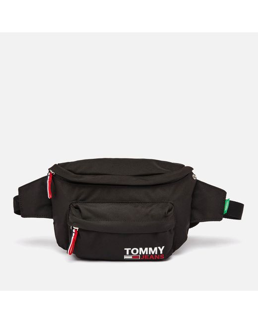 tommy hilfiger black bum bag