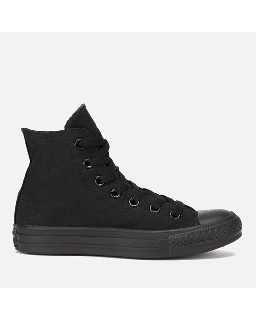 black long converse