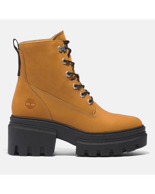 Timberland Everleigh 6 Inch Boot in Brown | Lyst