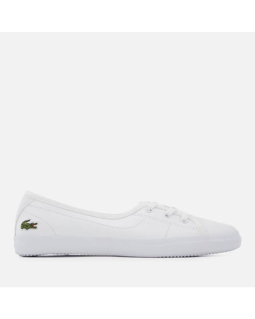 lacoste ziane chunky leather