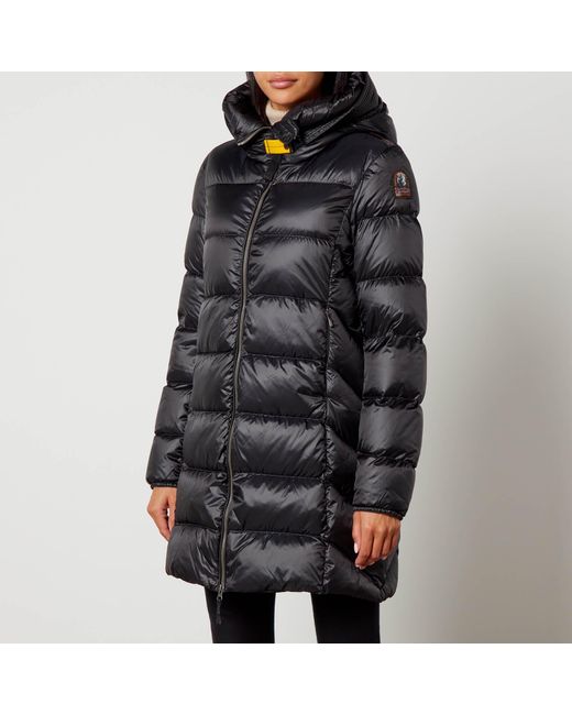 Parajumpers Black Marion Down-filled Shell Jacket