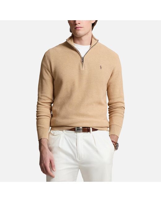 Polo Ralph Lauren Natural Double Knit Sweatshirt for men