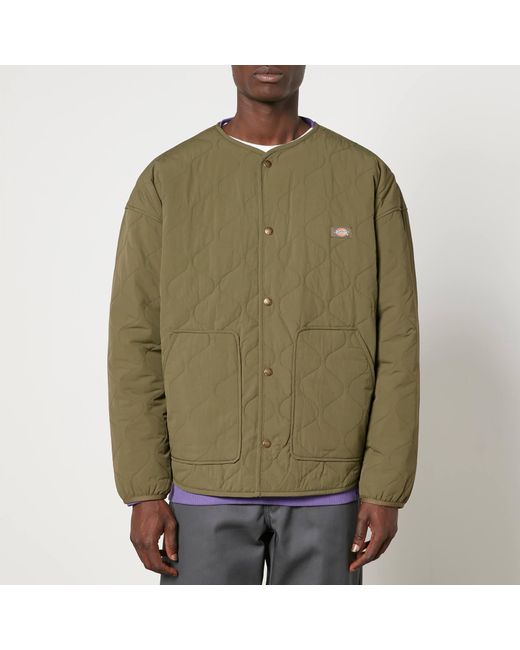 Dickies Green Thorsby Liner Quilted Shell Jacket for men