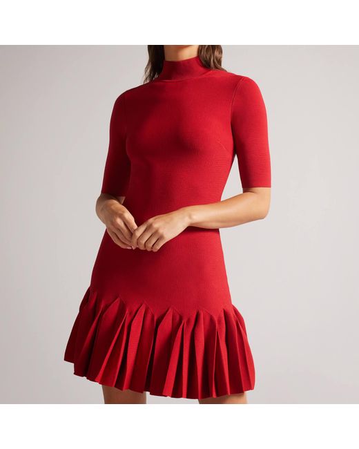 Ted Baker Red Canddy Mini Dress