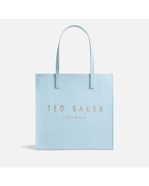 Ted Baker Blue Crinkon Tote Bag