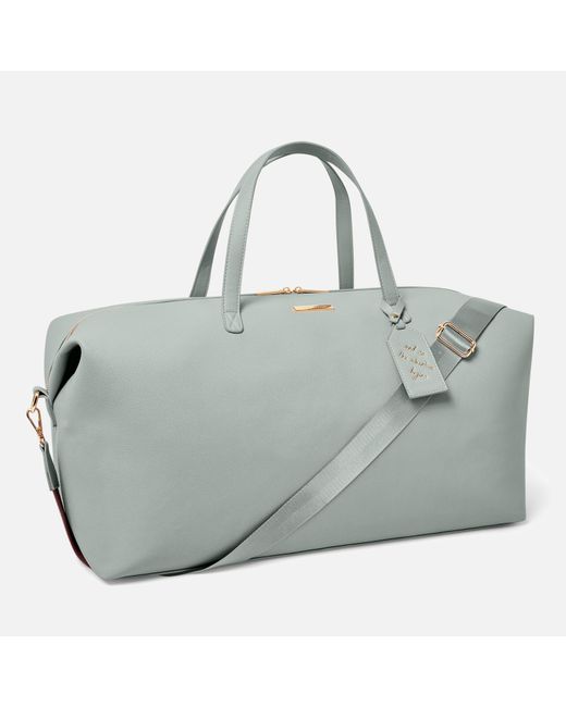 Katie Loxton Gray Weekend Holdall Faux Leather Bag