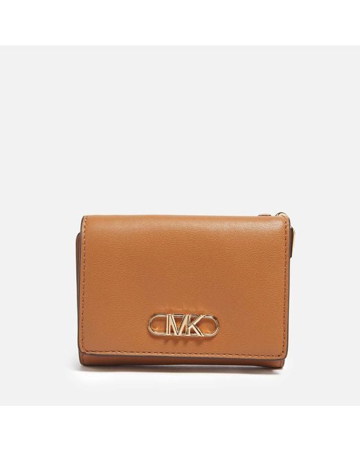 MICHAEL Michael Kors Brown Michael Kors Parker Crossgrain Leather Wallet