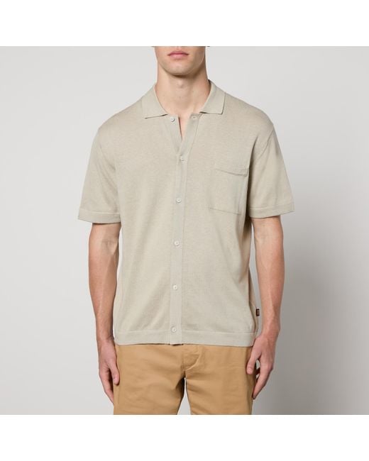 Boss Natural Kamiccio Short Sleeve Shirt for men