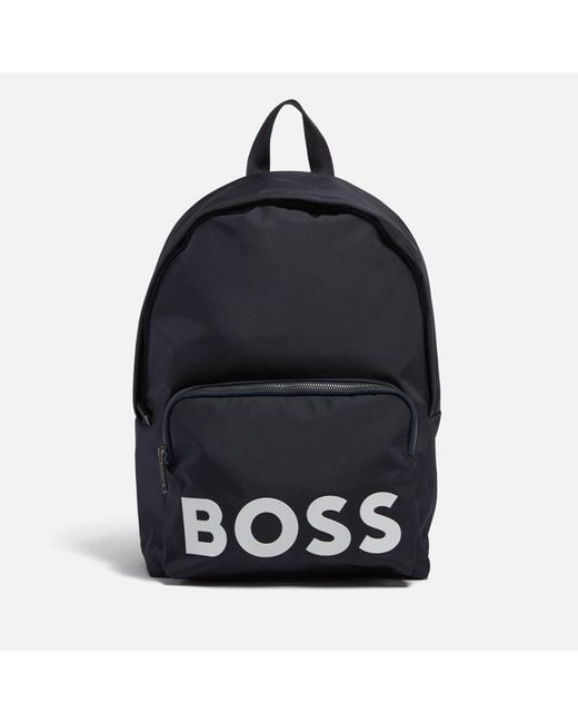 BOSS by HUGO BOSS Nylon Catch Backpack in Black for Men Lyst