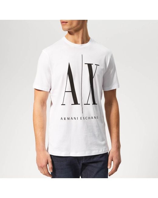 armani exchange icon t shirt