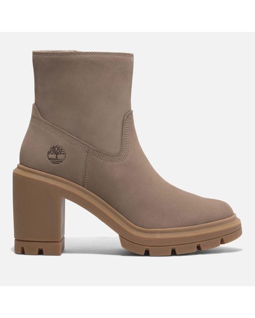 Timberland Brown Allington Heights Nubuck Boots