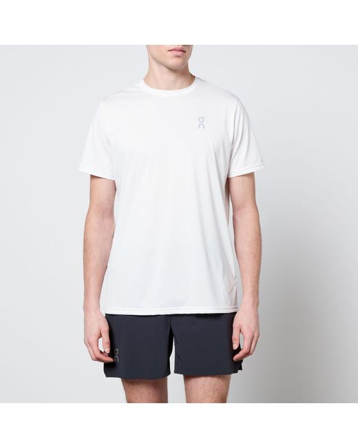 On Shoes White Core Stretch-jersey T-shirt for men