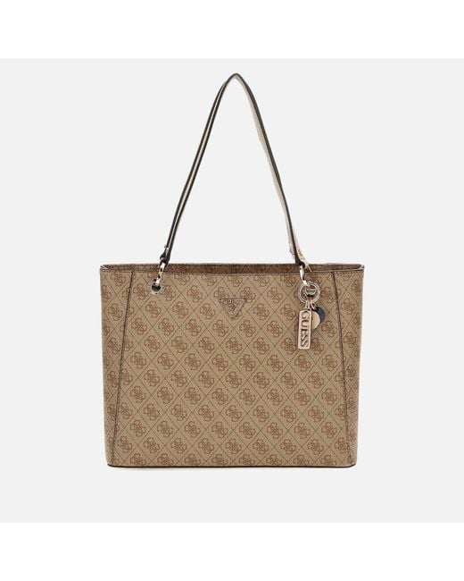 Guess Natural Noelle Faux Leather Tote Bag
