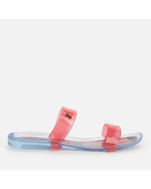 Ted Baker Alenuh Jelly Sandals in Pink | Lyst Canada