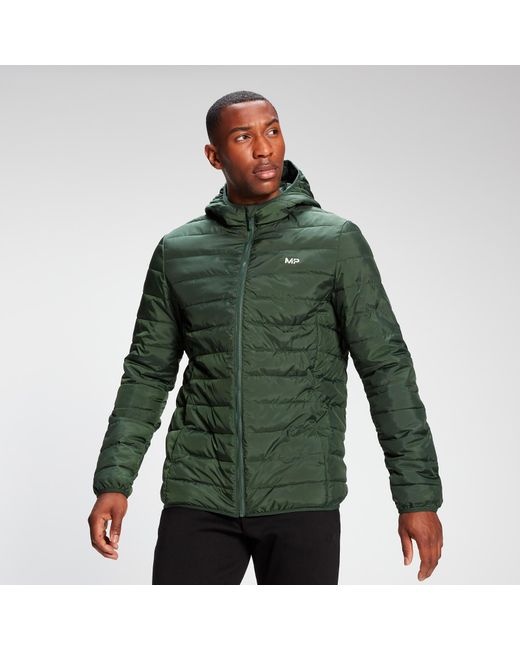 Mp Lightweight Hooded Packable Puffer Jacket in Green for Men | Lyst UK