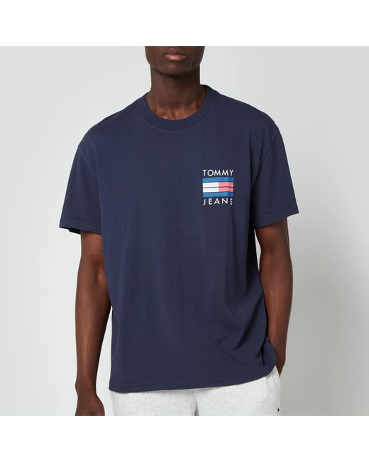 Tommy Hilfiger Denim Mens Crew Neck Graphic T-Shirt 
