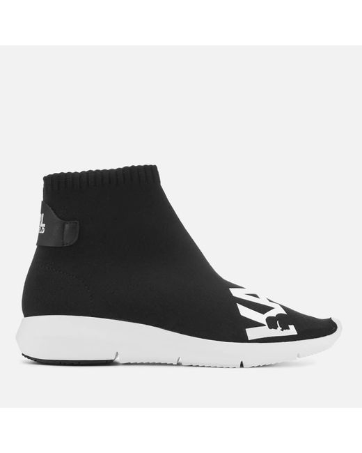 karl lagerfeld sneakers black