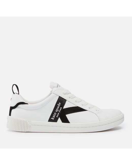 Kate Spade White New York Signature Leather Trainers