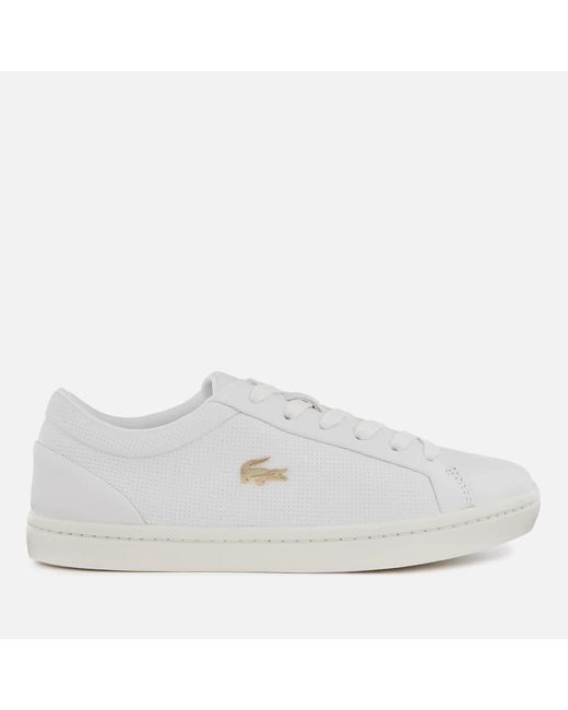 pant Sentimental Kina Lacoste Straightset 119 2 Leather Cupsole Trainers in White | Lyst Australia