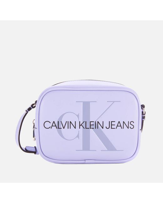 Calvin Klein Purple Camera Bag