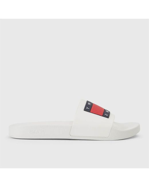 Tommy Hilfiger Flag Pool Slide Sandals for Men | Lyst