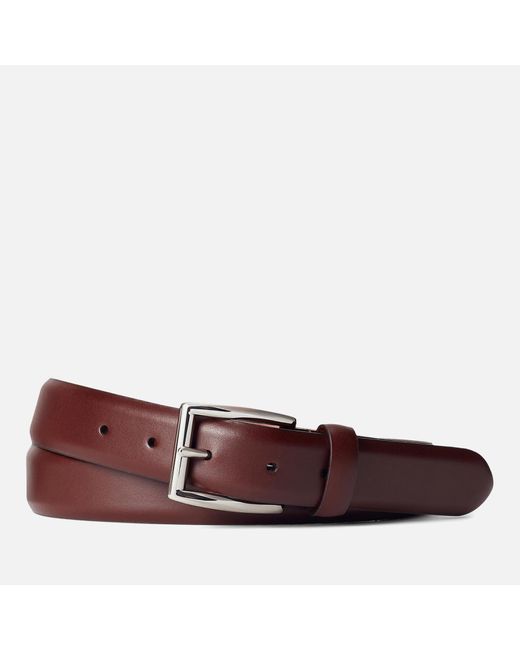Polo Ralph Lauren Harness Leather Belt in Red für Herren