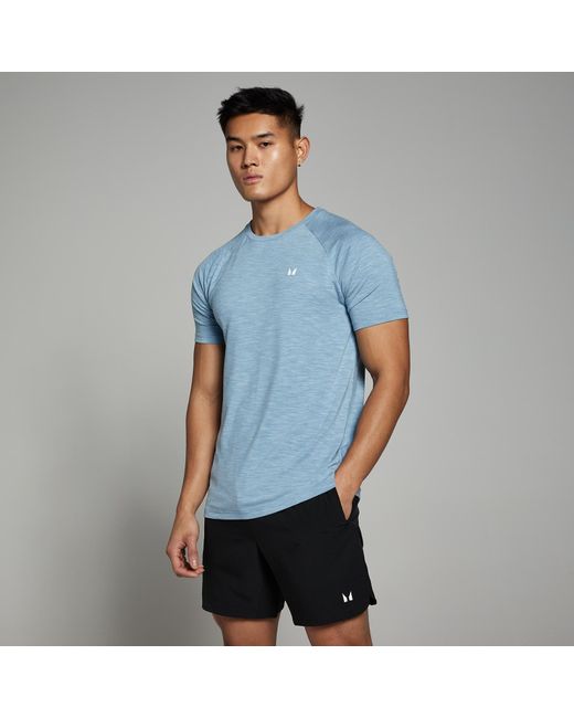 Mp Blue Performance Short Sleeve T-shirt for men