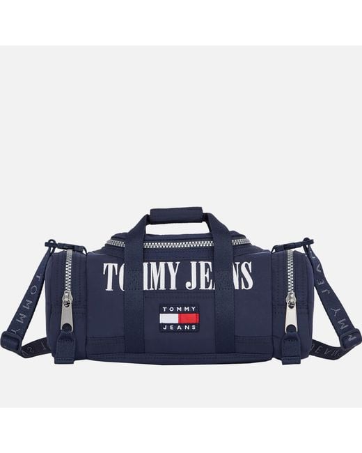 Tommy Hilfiger Blue Heritage Micro Nylon Duffle Bag for men
