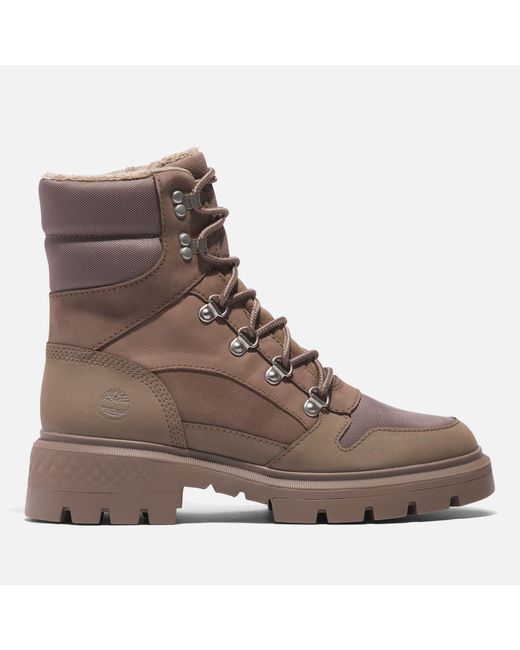 Timberland Brown Cortina Valley Leather Boots