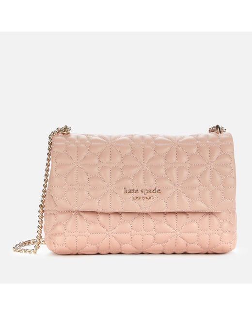 Kate Spade Pink Bloom Quilt Small Shoulder Bag