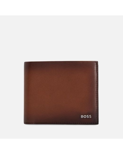 Boss Brown Highway Leather Wallet for men