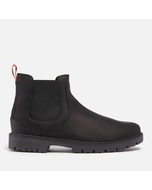 Clarks Rossdale Top Leather Boots in Black für Herren