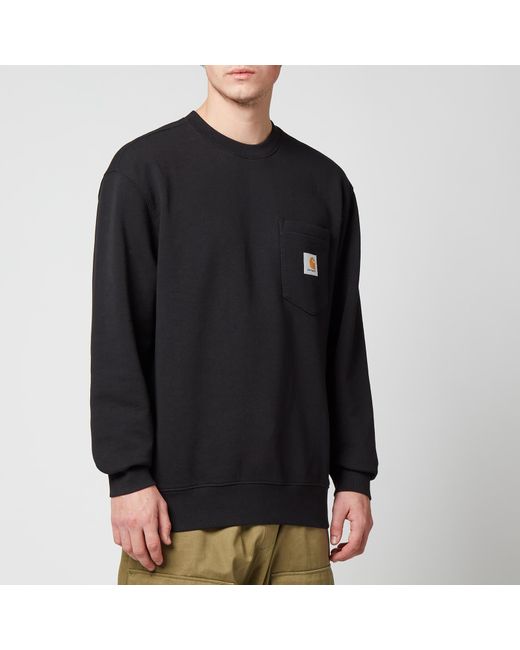 carhartt pocket sweatshirt black