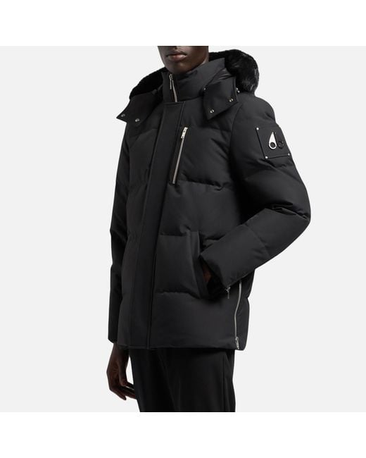 Moose Knuckles Black Cloud 3Q Shell Jacket for men