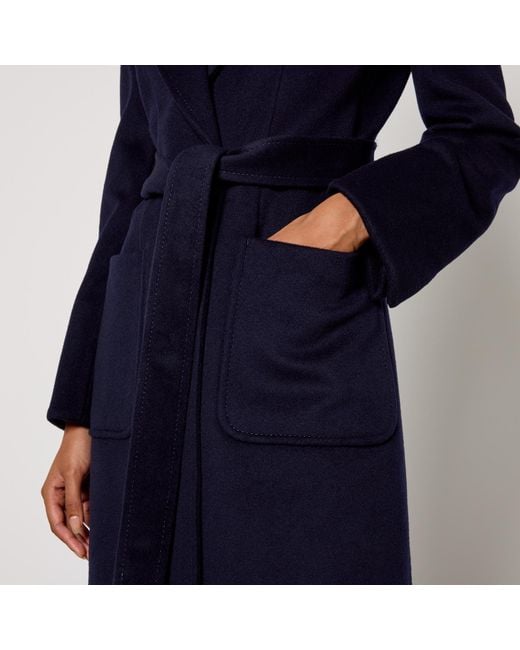 MAX&Co. Runaway Wool Coat in Blue | Lyst MAX&Co. Runaway Wool Coat in Blue | Lyst