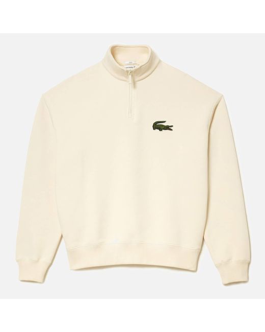 Lacoste Natural Do Croc 80's Cotton-blend Sweatshirt for men