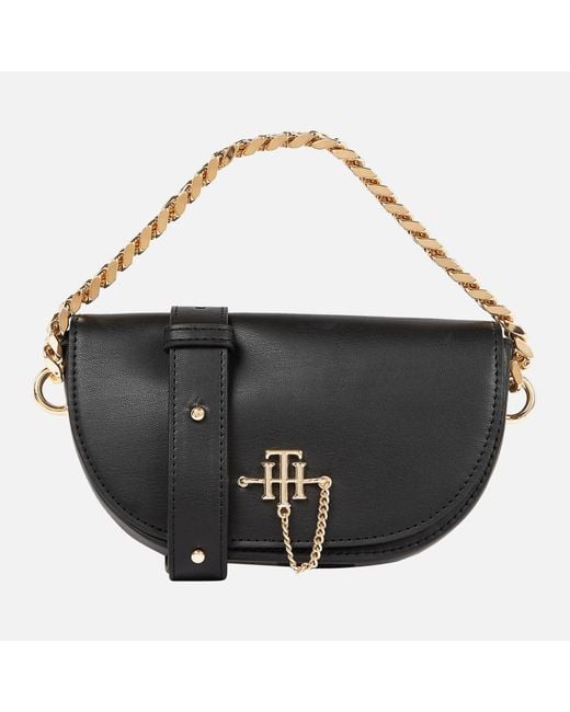 Tommy Hilfiger Black Moon Cross-body Faux Leather Bag