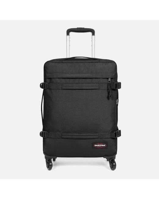 Eastpak Black Transit'r 4 Small Nylon Cabin Suitcase for men