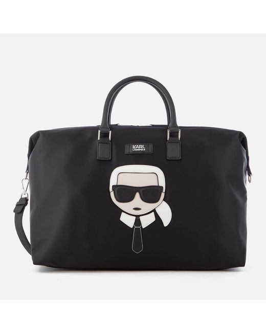 Womens Bags Duffel bags and weekend bags Karl Lagerfeld Synthetic Duffel Bags in Black 
