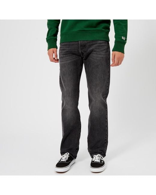 Levi's Gray 501 Original Jeans for men