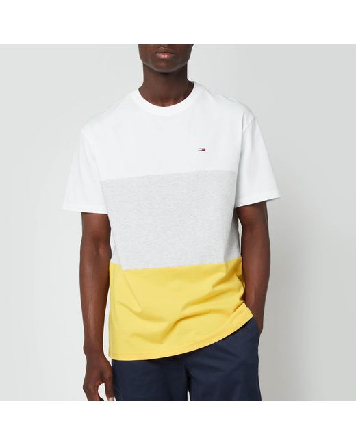 tommy hilfiger colour block shirt