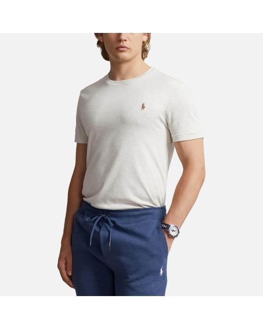 Polo Ralph Lauren Weiches Custom-Slim-Fit T-Shirt in Gray für Herren