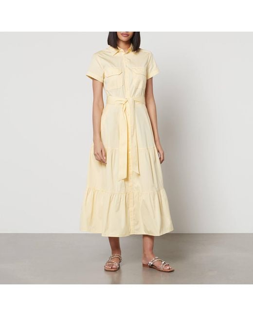 Polo Ralph Lauren Natural Cotton-Poplin Dress