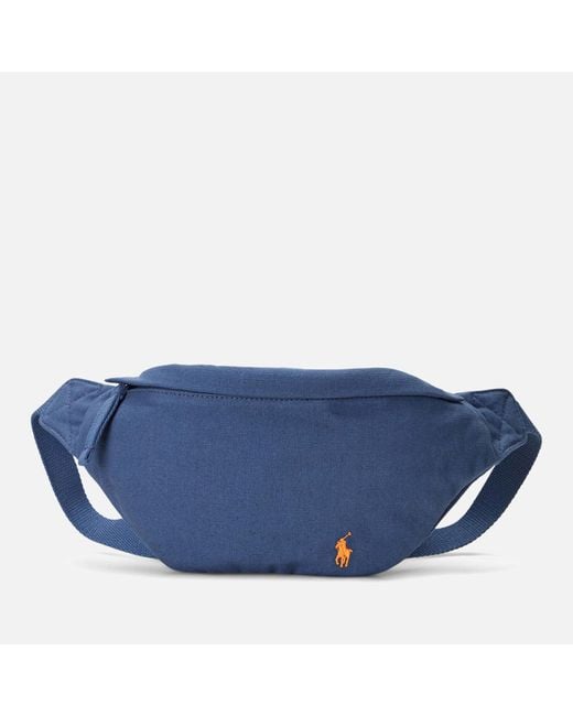 Polo Ralph Lauren Medium Cotton-Canvas Belt Bag in Blue für Herren