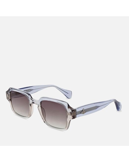 Vivienne Westwood Michael Squareframe Acetate Sunglasses in Gray for