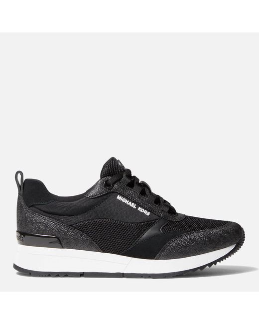 MICHAEL Michael Kors Canvas Allie Stride Running Style Trainers in