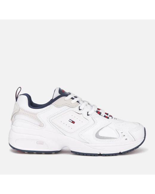 Tommy Hilfiger Heritage Chunky Trainers in White | Lyst Australia