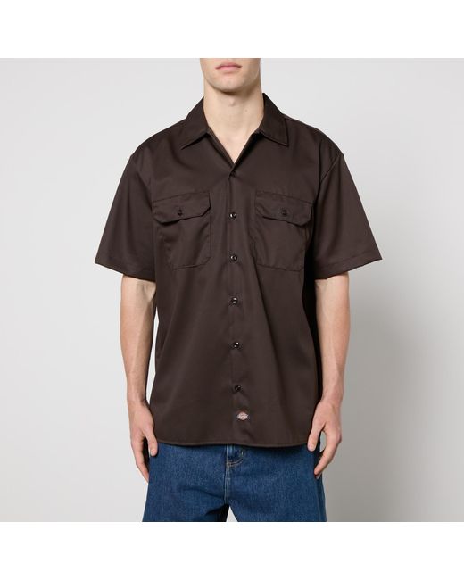Dickies Black Workwear Twill Shirt for men