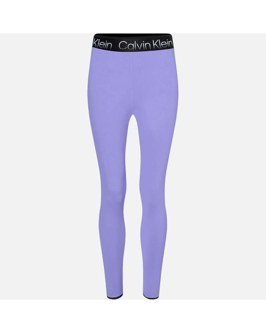 Calvin Klein Purple Tight (7/8) Leggings